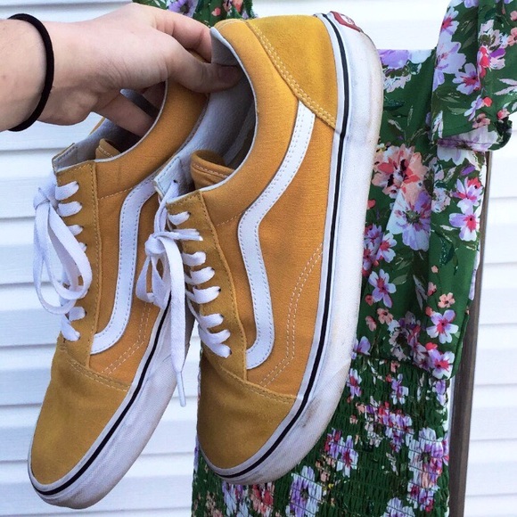 Yellow Gold Mustard VANS - Picture 1 of 1